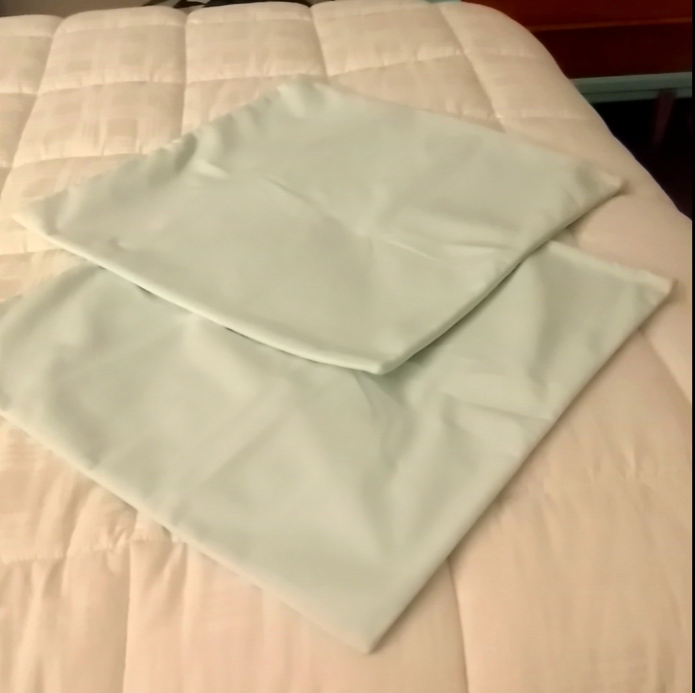 NWOT  Velvet Like Pillow Shams